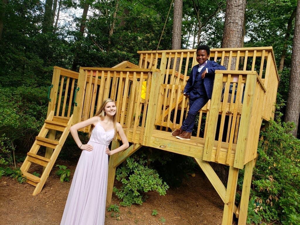 backyard prom