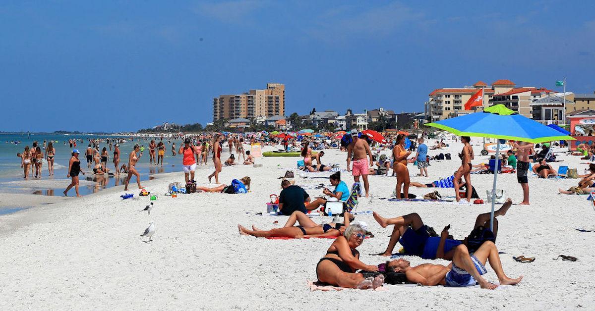 clearwater beach covid