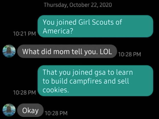 coming out cookies