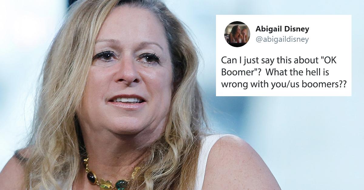 Disney Heiress Slams Fellow Baby Boomers For Getting Triggered Over Ok Boomer