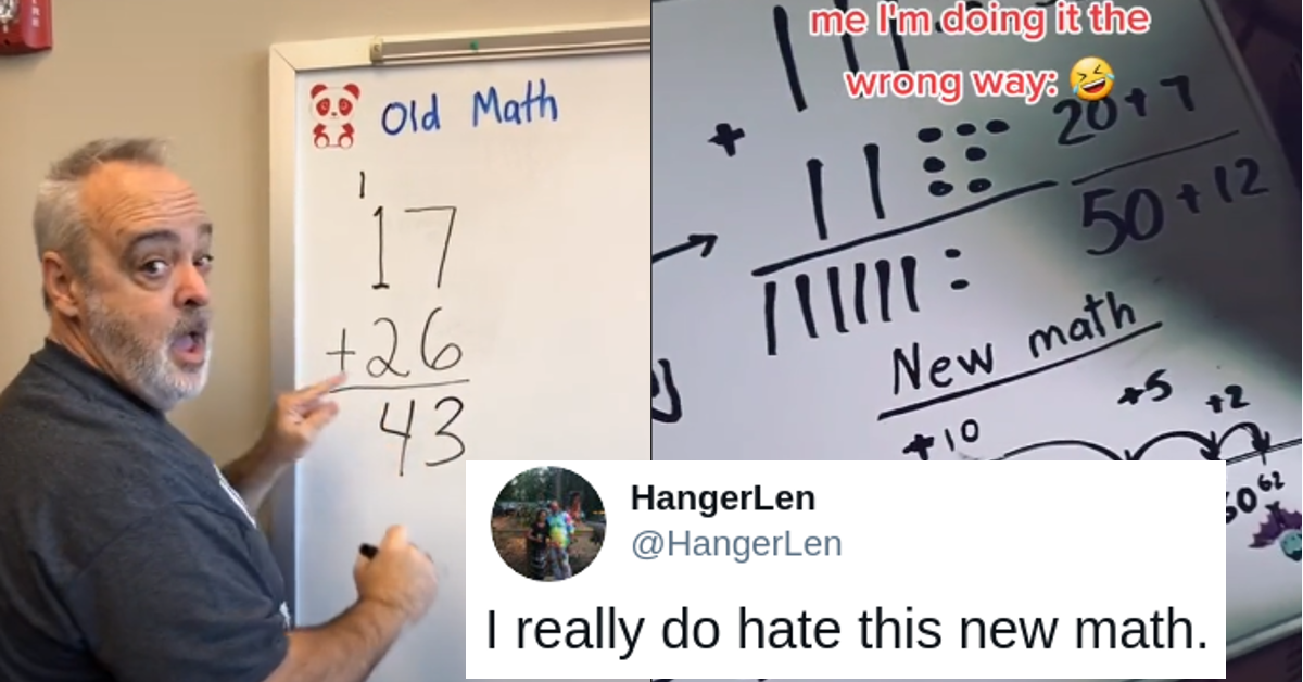 old math vs new math cover