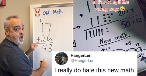 old math vs new math cover