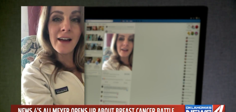 Broadcaster diagnosed with breast cancer on air while doing live ...