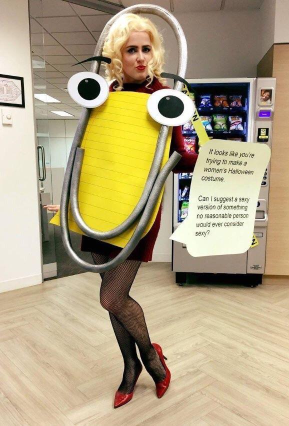 viral halloween sexy clippy