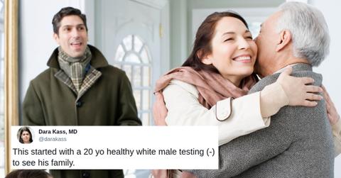 covid living room spread