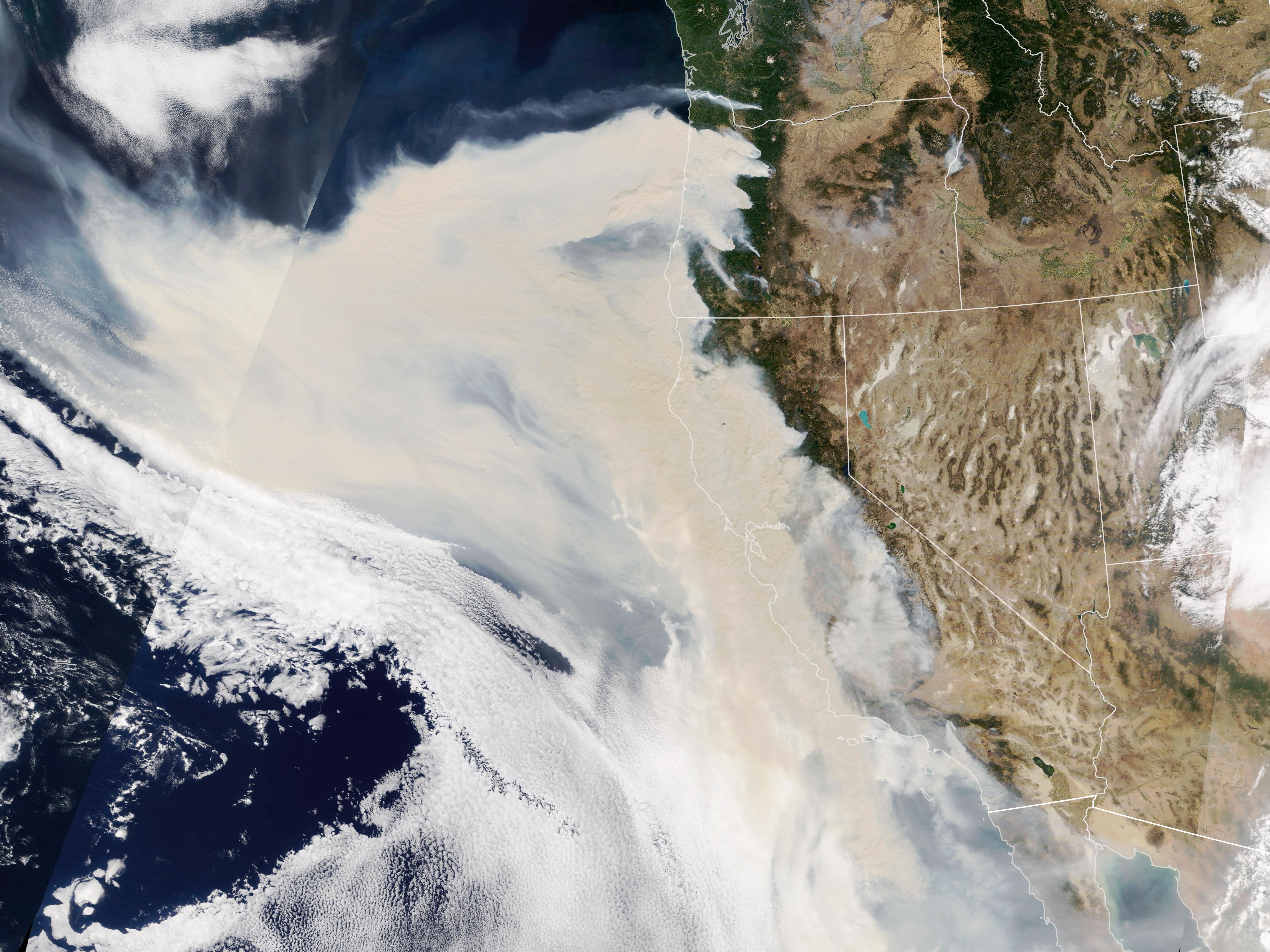 nasa wildfires