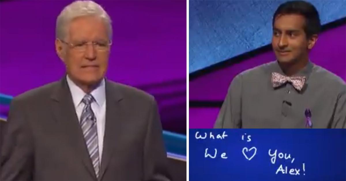 Alex Trebek Got Emotional After A 'Jeopardy' Contestant Answered With A ...