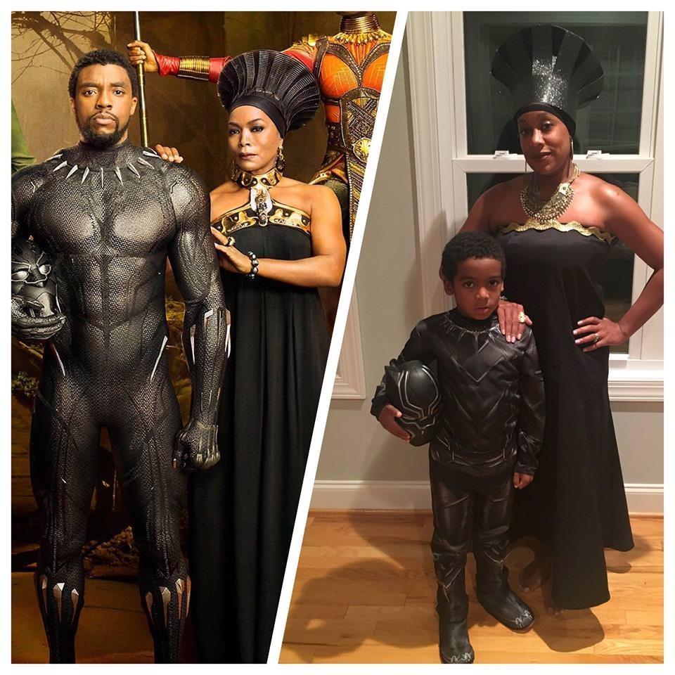 viral halloween black panther