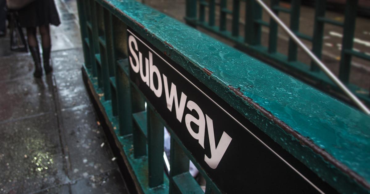 nyc flood subway entrance climate change