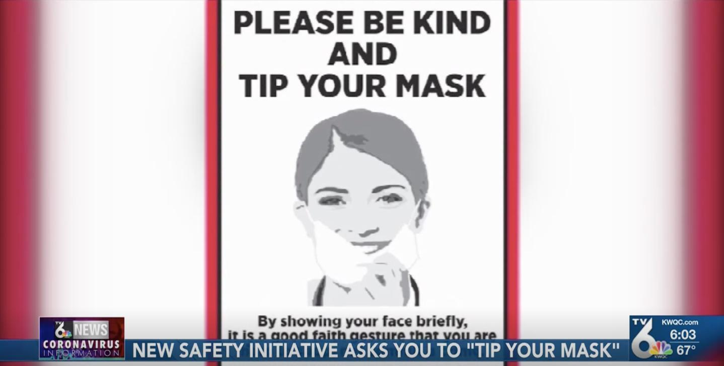 tip your mask