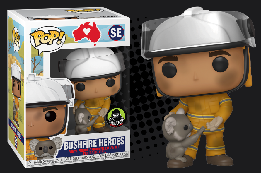 australian firefighter funko pop