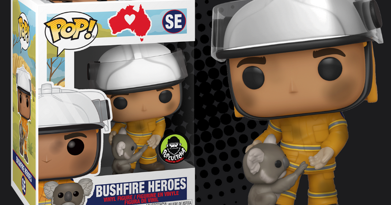 australian firefighter funko pop