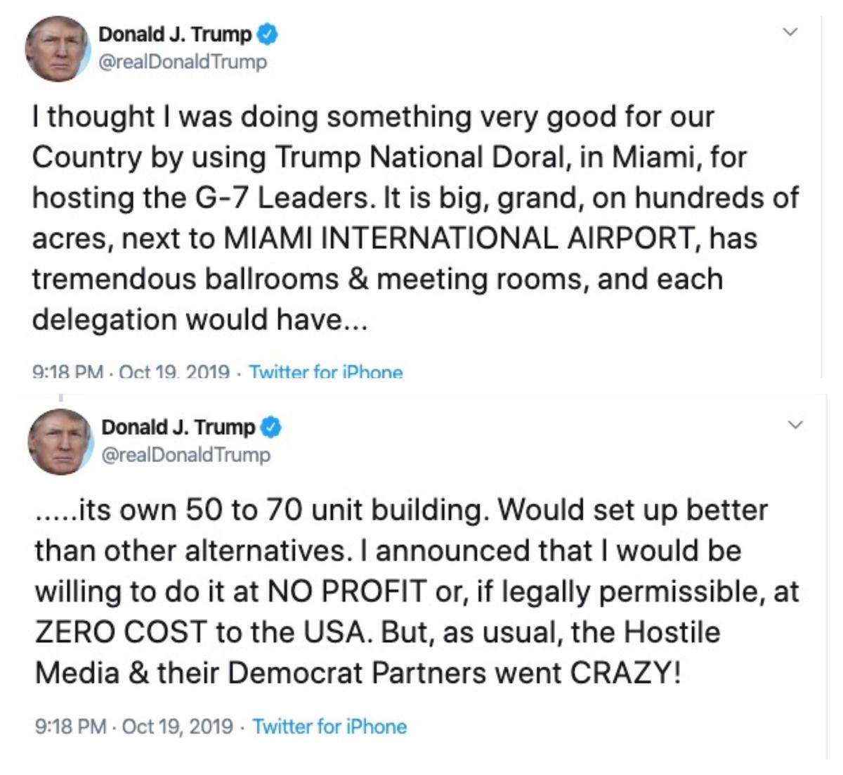 trump tweets g