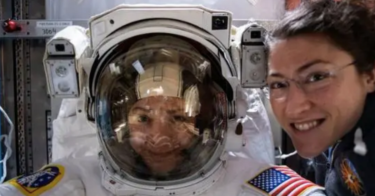 featured all woman spacewalk