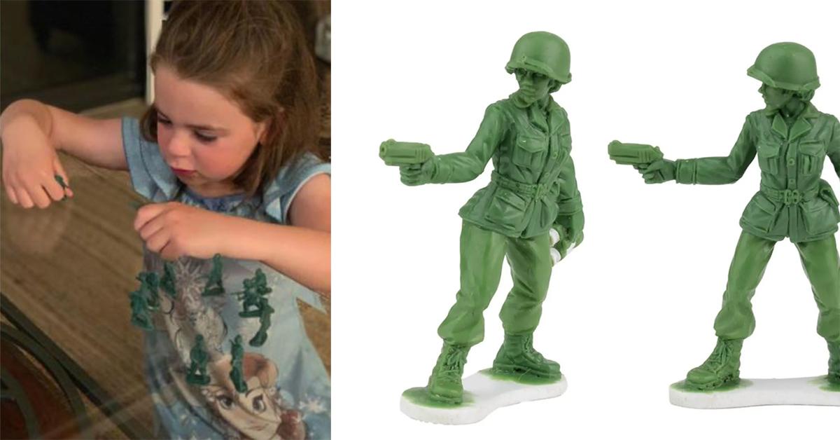 Girl discount toy soldiers