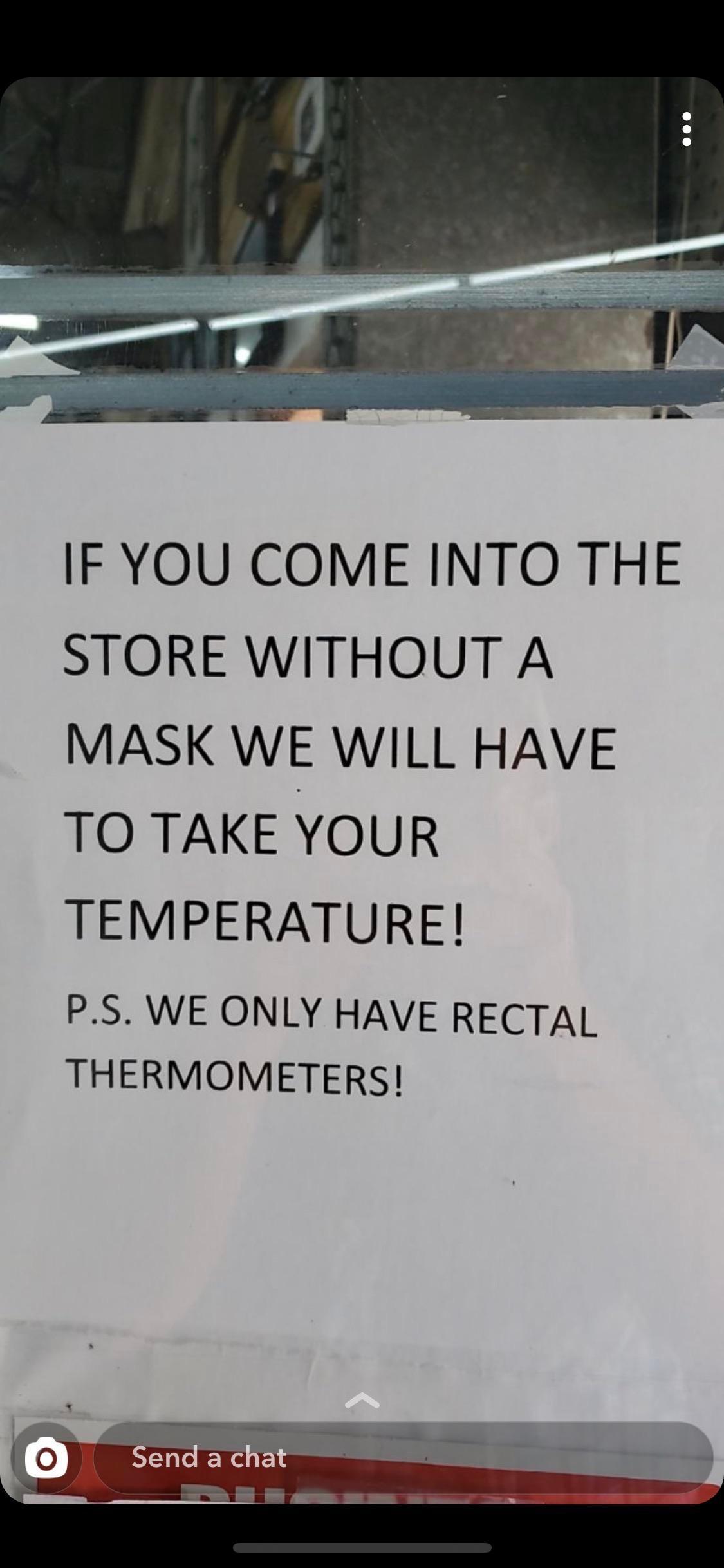 mask sign