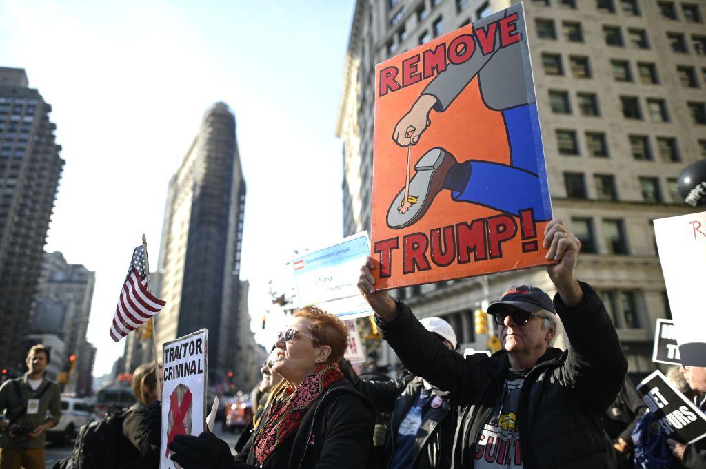 trump protest