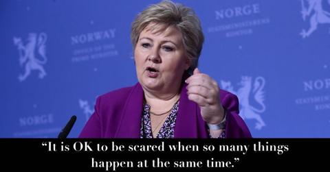 norway pm erna solberg