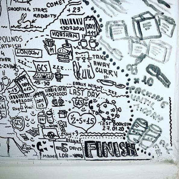 doodle wall