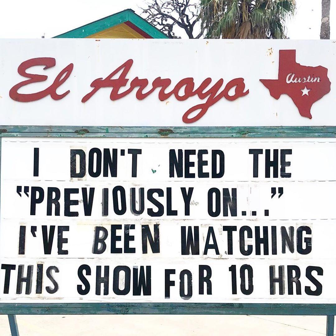 el arroyo signs