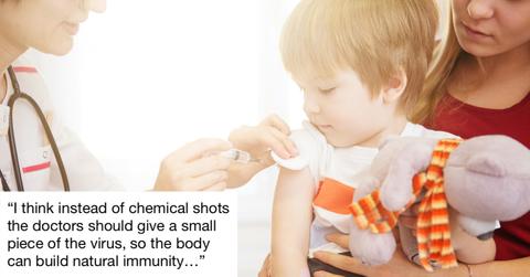 clueless anti vaxxer