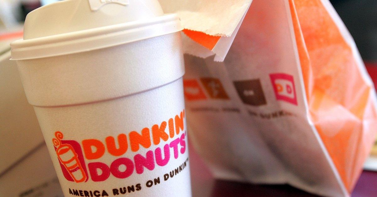 Dunkin' bans styrofoam cups in "conscious un-cup-ling"