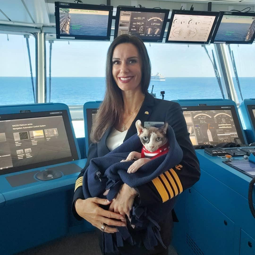 Ship captain claps back at sexist who questioned her ability to do her job