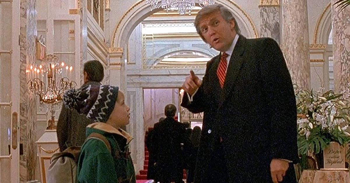 featured donald trump home alone