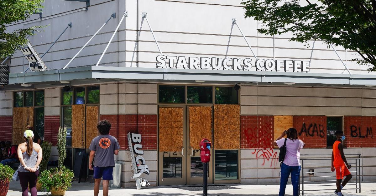 People are calling for a Starbucks boycott over their ban on BLM gear