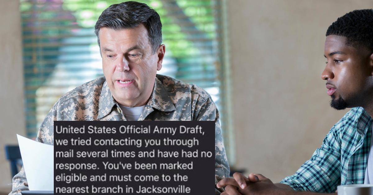 army draft hoax