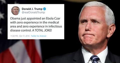 Trump criticized for putting 'science denier' Mike Pence in charge ...